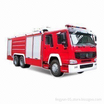 Fire Truck with Foam Carrying Capacity of 16T and Maximum Speed of 90kph